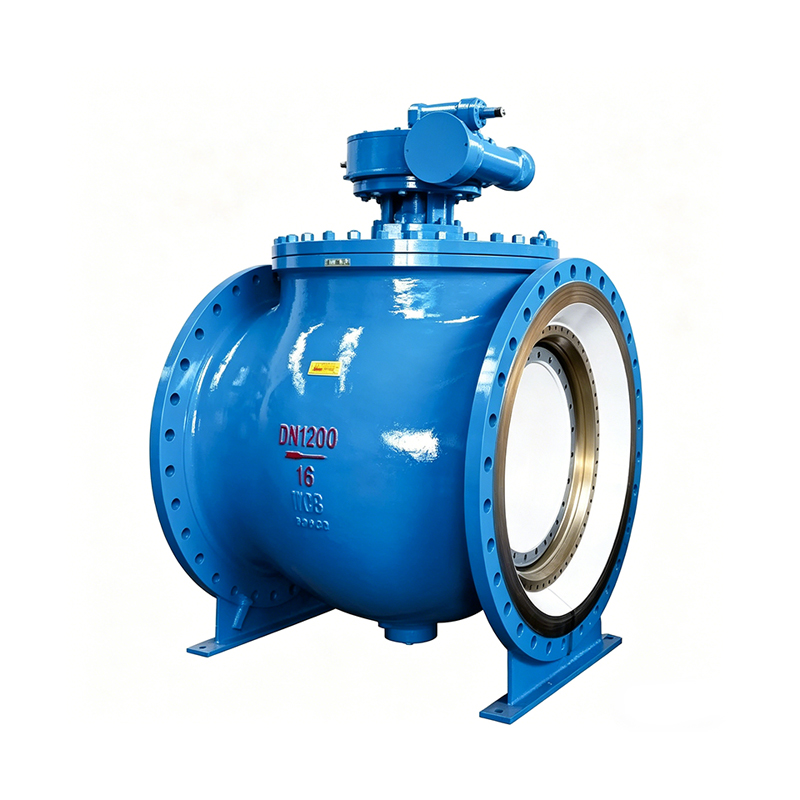 Eccentric Hemispherical Valve-Top-Mounted Reduced Bore Structure