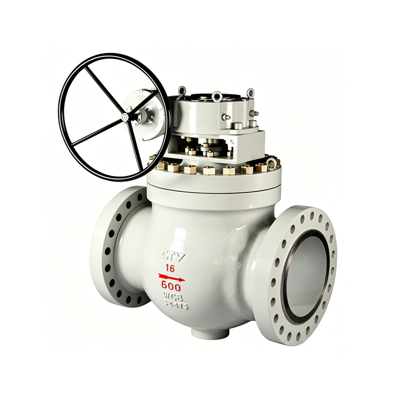 Eccentric C Type Ball Valve-Top Mounted Structure
