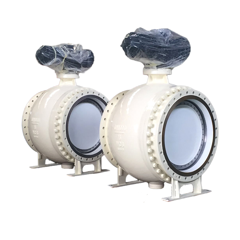 Side-Mounted Full Bore Structure Eccentric Hemispherical Valve