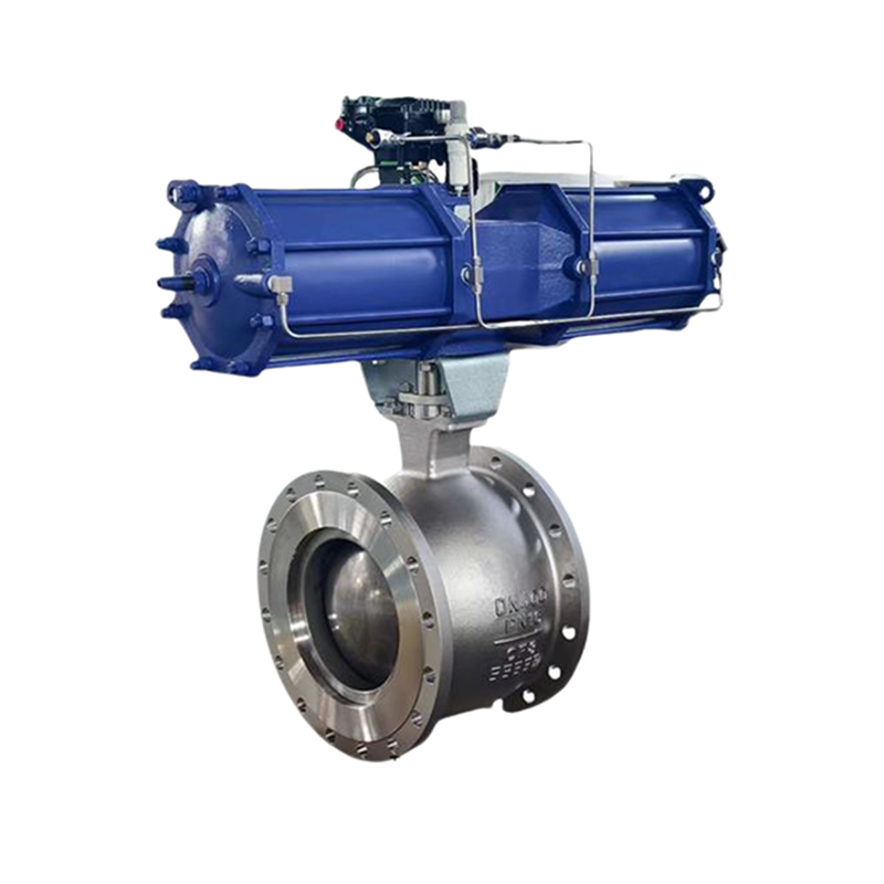 Pneumatic V-Port Ball Valve