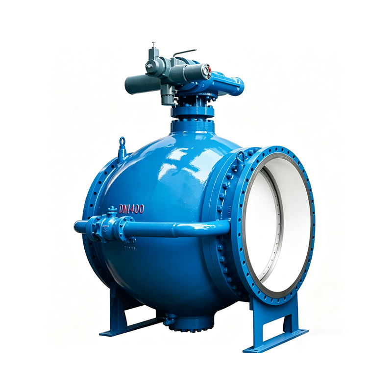 Eccentric Hemispherical Valve-Side-Mounted FullBore Structure