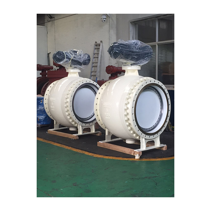 Side-Mounted Full Bore Structure Eccentric Hemispherical Valve