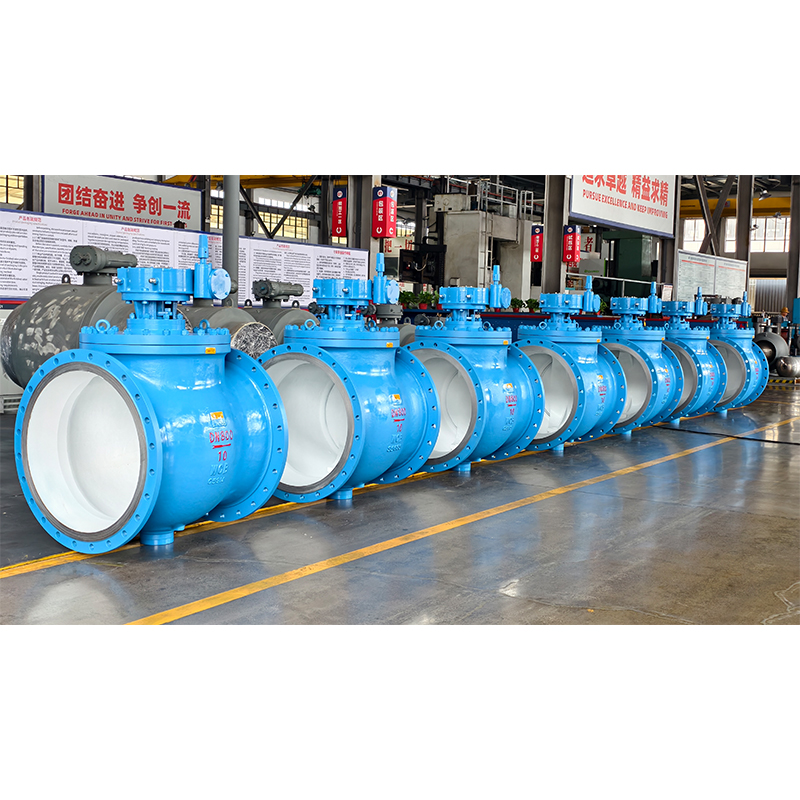 Top-Mounted Eccentric Hemispherical Valve – (1)